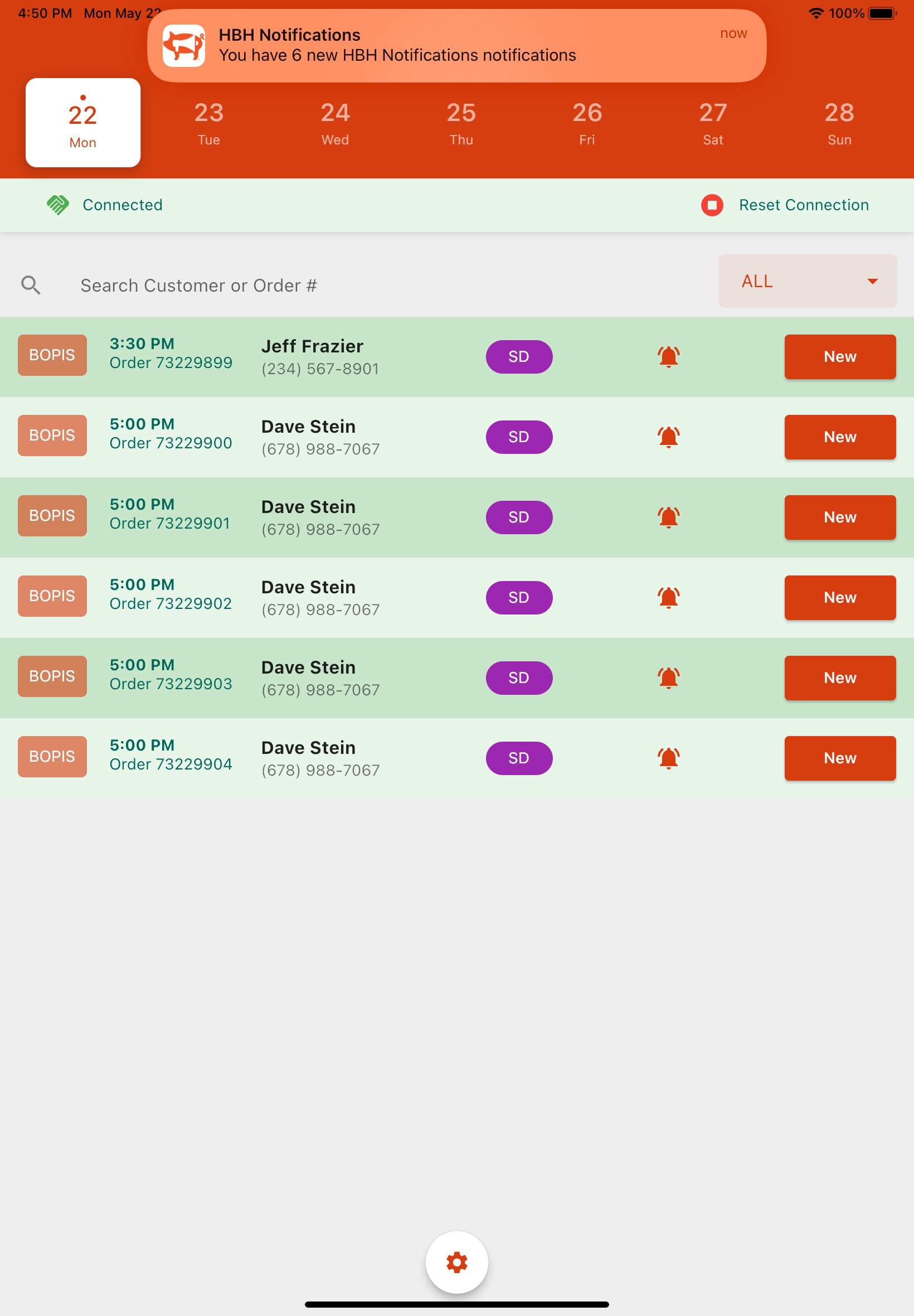 Background Notifications