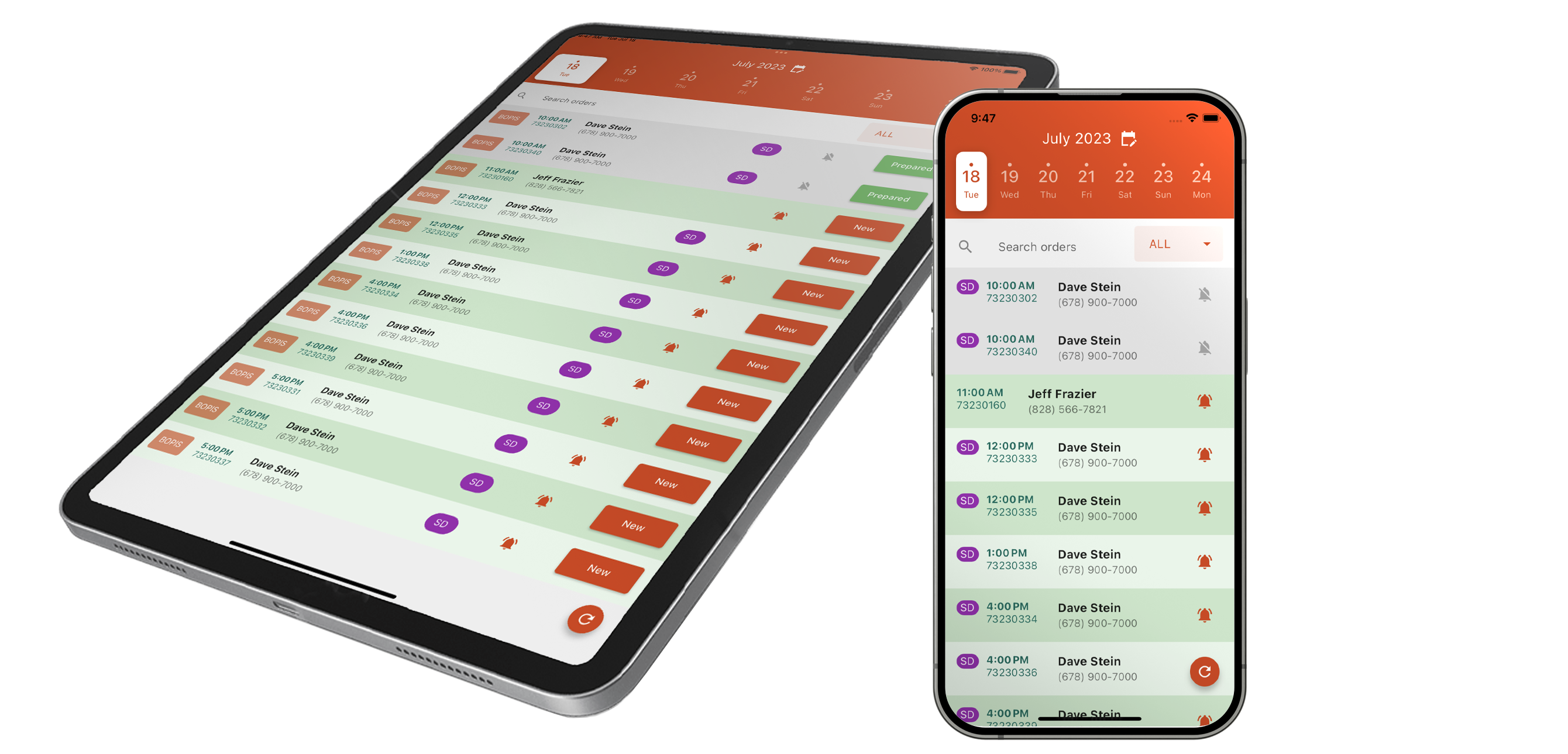 HBH notifications app
