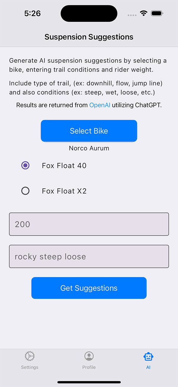 sus_pro ai suggestions