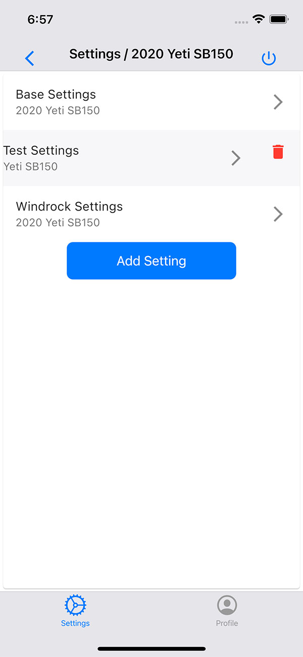 sus_pro settings list